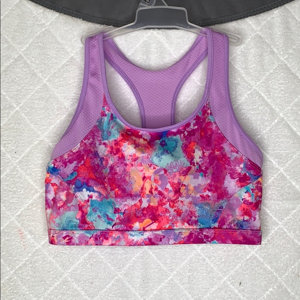 Girl Colorful Sports Bra!👍